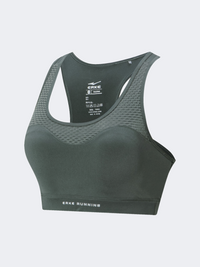 Erke Sports Women Training Bra Bamboo Green