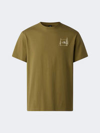 The North Face Camping Relaxed Graphic Men Lifestyle T-Shirt Cedar
