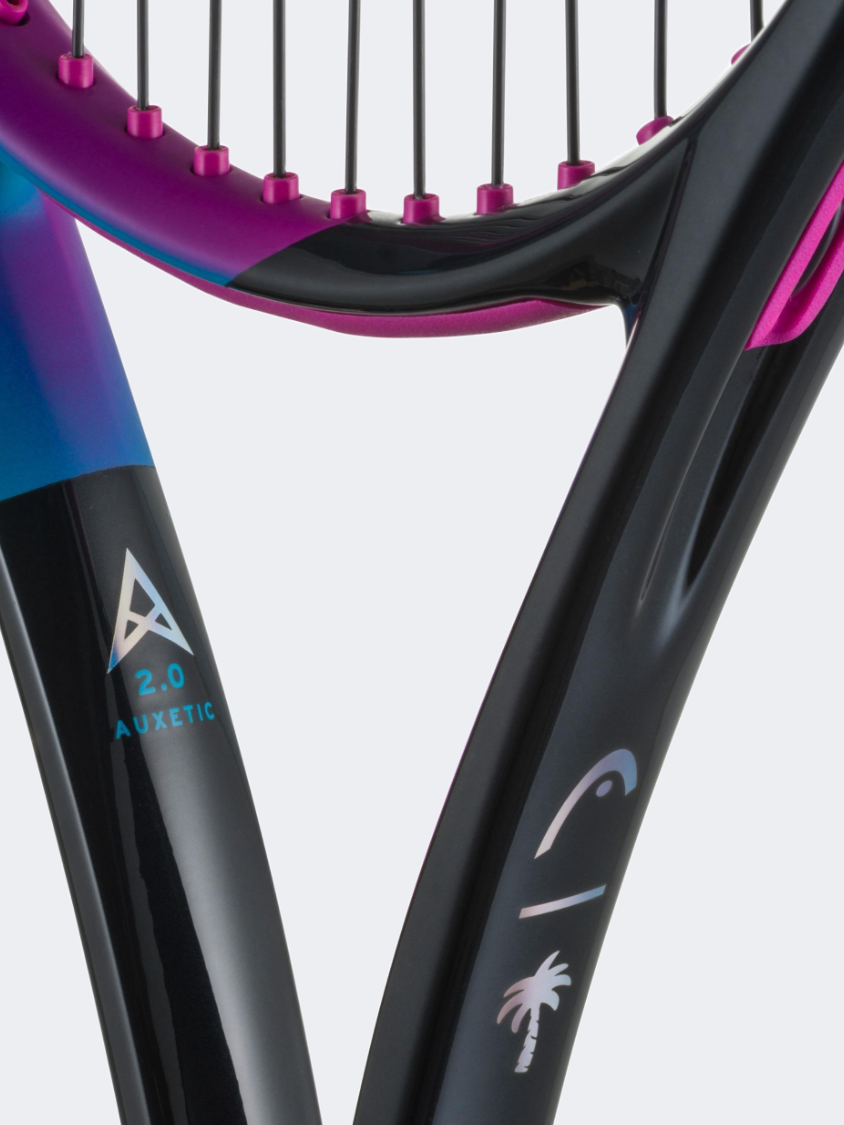 Head Radical Mp Palm Tree Crew 25 Tennis Racquet Black/Blue/Purple