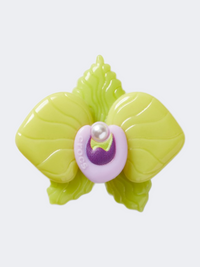 Crocs Meta Jelly Yellow Floral Unisex Lifestyle Pins Multicolor