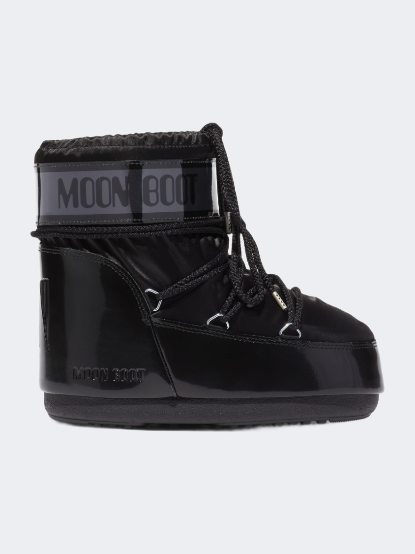 Moonboot Icon Low Glance Unisex After Ski Boot Black