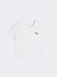 Puma Wardrobe Essential Women Lifestyle T-Shirt White