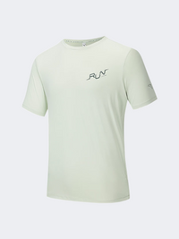 Anta Advanced Men Running T-Shirt Light Green