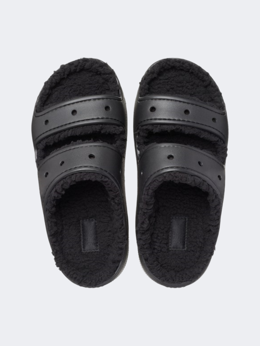 Crocs Classic Cozzzy Unisex Lifestyle Slippers Black