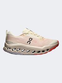 On Cloudsurfer Trail 2 Wp Women Trail Running Shoes Ivory/Salmon