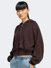 Adidas Sst Double Front Women Originals Hoody Aurora Coffee
