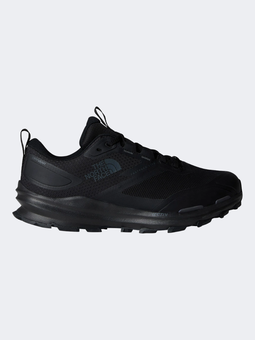The North Face Vectiv Fastpack Light Waterproof Women Hiking Shoes Black/Antracite Grey