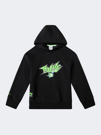 Erke Kids-Boys Training Hoody Black/Green