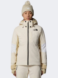 The North Face Lenado Women Skiing Jacket White Dune/Gravel