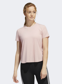 Adidas Go To Women Training T-Shirt Wonder Mauve/White