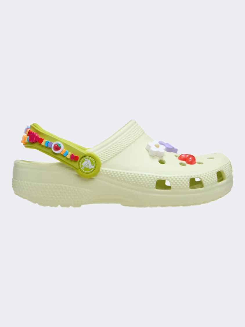 Crocs Classic Friendship Bracelet Infant Lifestyle Clog Frothy Green ...