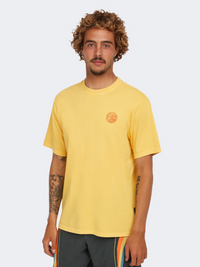 Oneill Originals Vintage Graphic Men Lifestyle T-Shirt Yellow