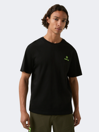 Fire And Ice Mick3  Men Lifestyle T-Shirt Black