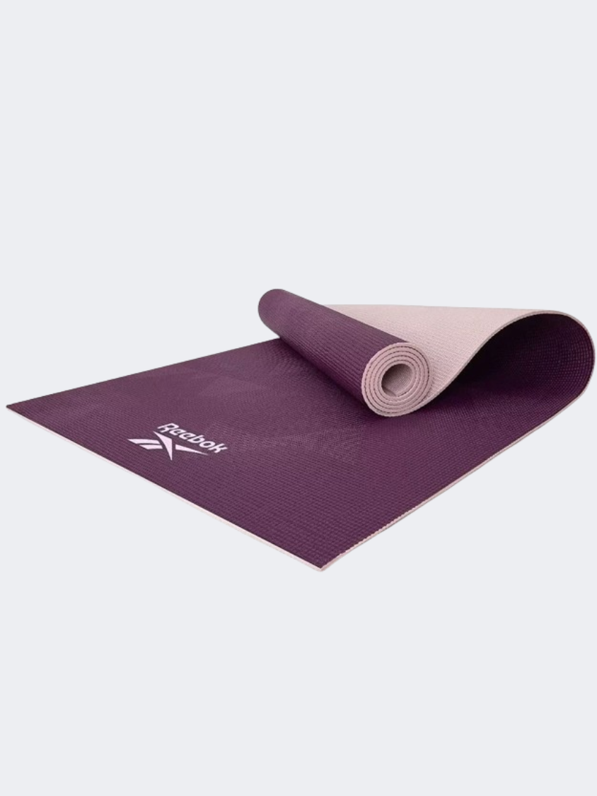 Reebok Accessories Double Sided 4 Mm Geometric Fitness Mats Purple