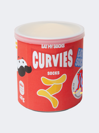 Eat My Socks Curvies Unisex Lifestyle Sock Multicolor