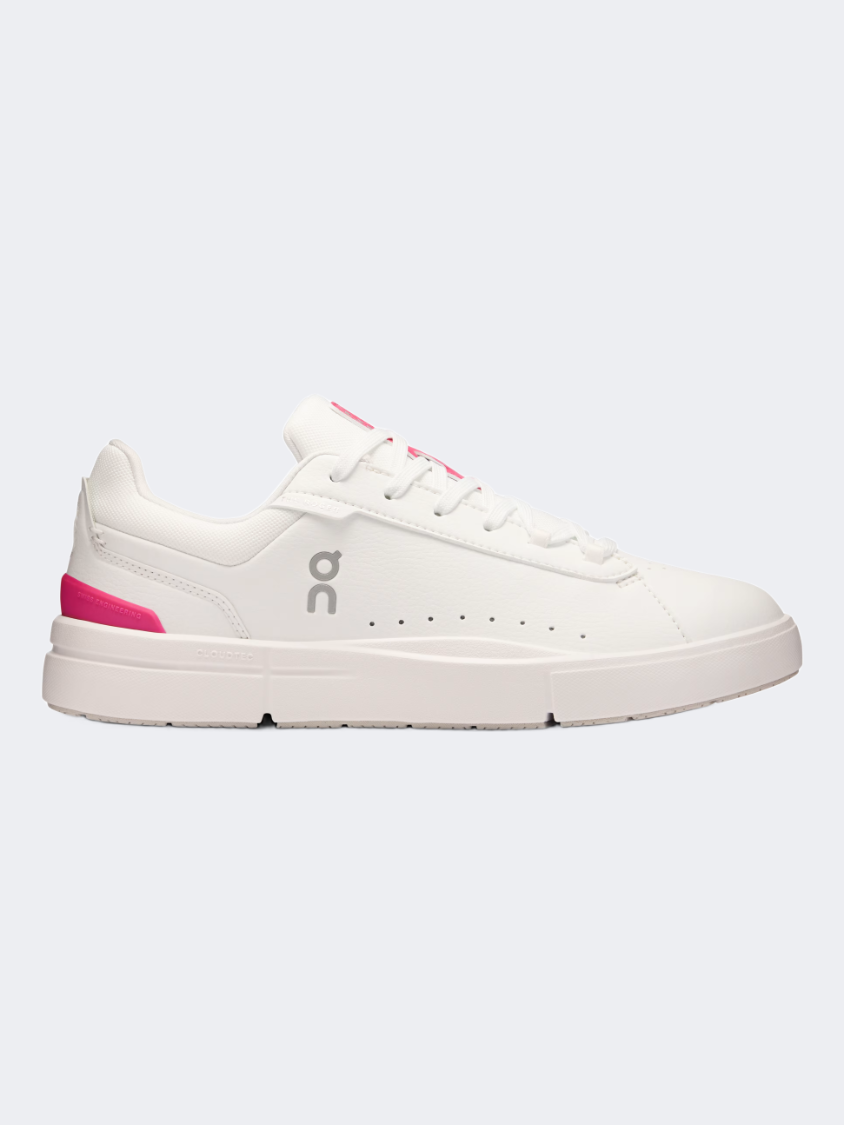 On The Roger Advantage Women Lifestyle Shoes White/Pink