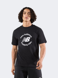 New Balance Sport Graphic Men Lifestyle T-Shirt Black