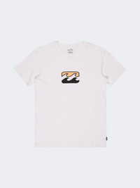 Billabong Icon Wave Screen Boys Lifestyle T-Shirt White
