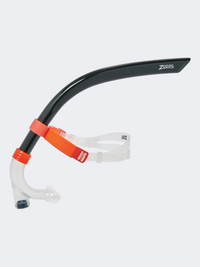 Zoggs Snorkel Swim Snorkel Black/Orange