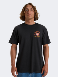 Billabong Lunch Break Men Lifestyle T-Shirt Washed Black