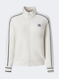 Erke Full Zip Women Lifestyle Jacket Glacier White
