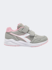 Diadora Falcon 5 Jr V Ps-Girls Running Shoes Silver/White
