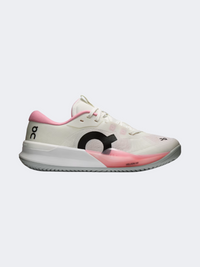 On The Roger Pro 3 Clay Women Tennis Shoes White/Magnolia