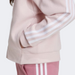 Adidas Future Icons 3 Stripes Kids-Girls Sportswear Hoody Sandy Pink/White