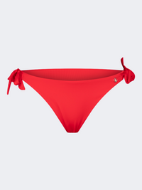 Oil And Gaz Sparkle Women Beach Bottom Red