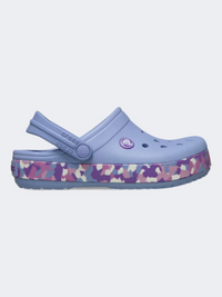 Crocs Crocband Glow Confetti Band Kids Lifestyle Clog Blue Haze/Multi