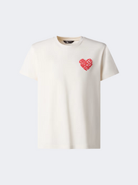 The North Face Brand Proud Girls Lifestyle T-Shirt White Dune