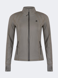 Oil And Gaz Sporty Women Lifestyle  Bbl Jacket  Khaki