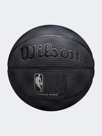 Wilson Nba Forge Pro Midnight Indoor Outdoor Size 7 Basketball Ball Black/Silver