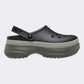 Crocs Classic Stacked Unisex Lifestyle Clog Black