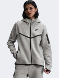 Nike Sportswear Tech Fleece Windrunner Full Zip Women Lifestyle Hoody Dark Grey Heather