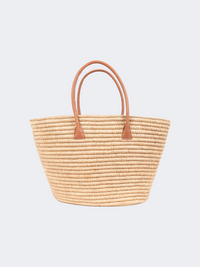Rock Club Bakoly Women Beach Bag Natural