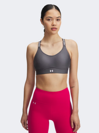 Under Armour Infinity 2.0 Mid Women Training Bra Castlerock/White
