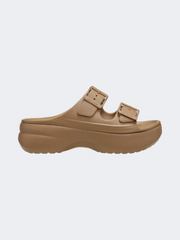 Crocs Saturday Platform Woman Lifestyle Slippers Sepia