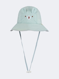 Oil And Gaz Stylish Kids Beach Bucket Hat Blue/Beige