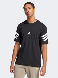 Adidas Future Icons 3 Stripes Men Sportswear T-Shirt Black