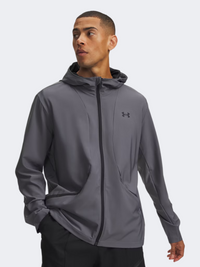 Under Armour Unstoppable Woven Men Lifestyle Jacket Castlerock/Black
