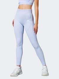 Adidas Hyperglam Ribbed Women Training Tight Violet Tone