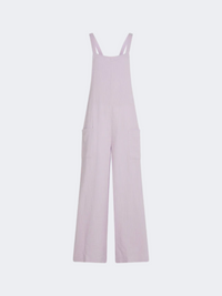 Oneill Brenda Structured Dungaree Women Lifestyle Overall Pale Lavender