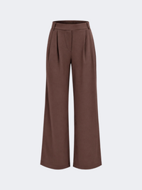 Oil & Gaz Classic Women Lifestyle Pants Brown