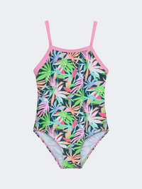 Color Kids Sporty Aop Girl Swim Monokini Begonia Pink
