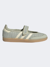Adidas Samba Jane Women Originals Ballerinas Halo Green