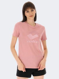 Lotto Smart Iv Women Lifestyle T-Shirt Pink