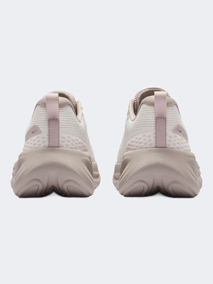 Erke Women Running Shoes White/Light Pink