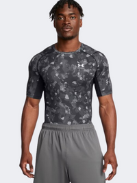 Under Armour Heatgear Printed Men Training T-Shirt Black/White