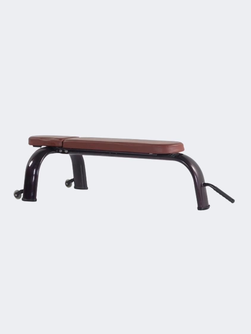 Fitness Factory Flat Bench Body Building Black/Brown
